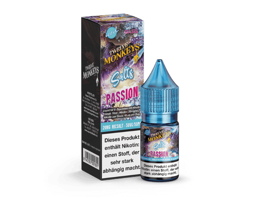 Twelve Monkeys - Iced - Passion - Nikotinsalz Liquid 20 mg/ml