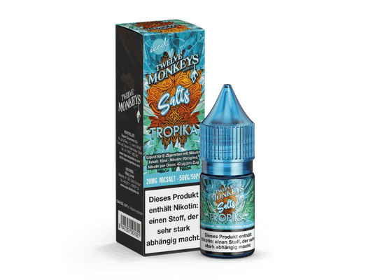 Twelve Monkeys - Iced - Tropika - Nikotinsalz Liquid 20 mg/ml