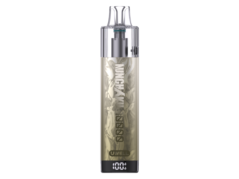 Uwell - Nunchaku 10000 E-Zigaretten Set Gold 10er Packung