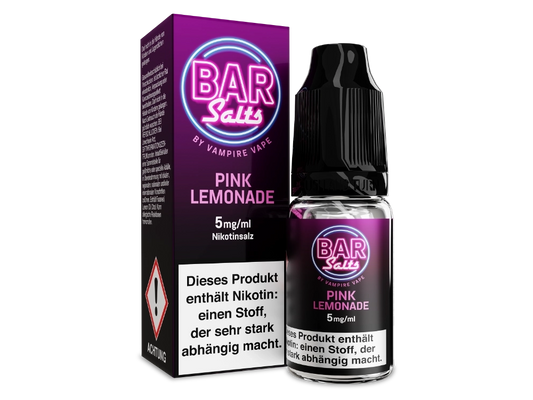 Vampire Vape - Bar Salts - Pink Lemonade - Nikotinsalz Liquid 5 mg/ml