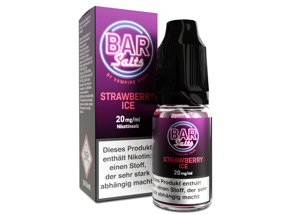 Vampire Vape - Bar Salts - Strawberry Ice - Nikotinsalz Liquid 20 mg/ml