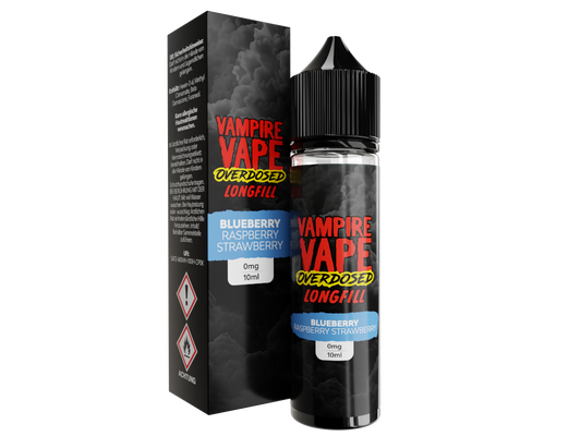 Vampire Vape - Overdosed - Aroma Blueberry Raspberry Strawberry 10 ml