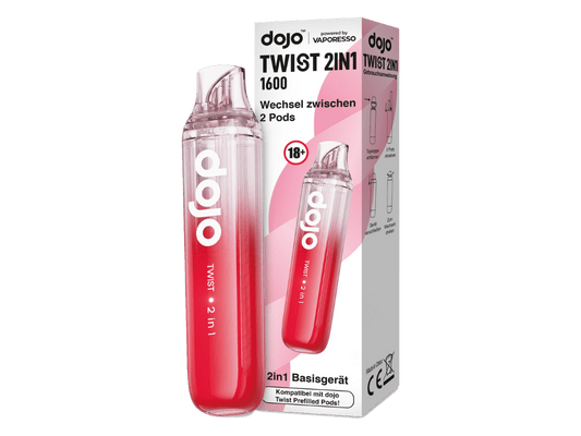 Vaporesso - Dojo - Twist 2in1 Akku 950 mAh (Basisgerät) rot