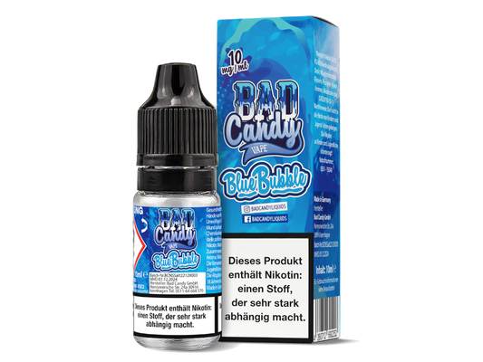 Bad Candy Liquids - Blue Bubble - Nikotinsalz Liquid 10 mg/ml 10er Packung