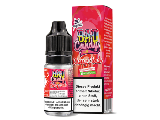 Bad Candy Liquids - Cherry Cloud - Nikotinsalz Liquid 20 mg/ml 10er Packung