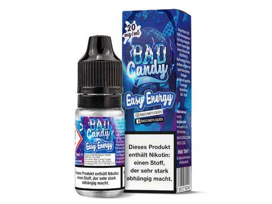 Bad Candy Liquids - Easy Energy - Nikotinsalz Liquid 20 mg/ml 10er Packung