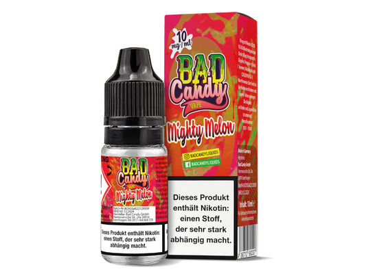 Bad Candy Liquids - Mighty Melon - Nikotinsalz Liquid 10 mg/ml 10er Packung