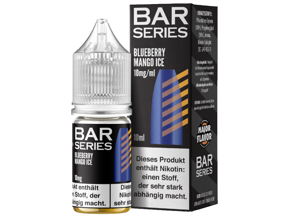 Bar Series - Blueberry Mango Ice - Nikotinsalz Liquid 20 mg/ml