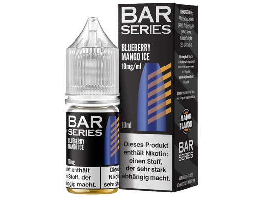 Bar Series - Blueberry Mango Ice - Nikotinsalz Liquid 20 mg/ml