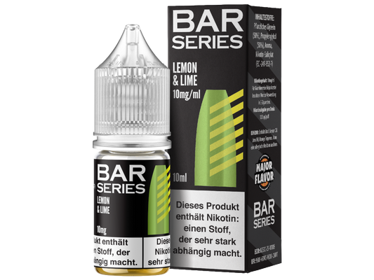 Bar Series - Lemon & Lime - Nikotinsalz Liquid 20 mg/ml