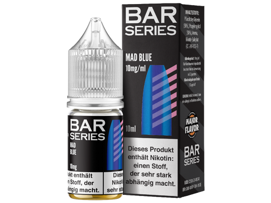 Bar Series - Mad Blue - Nikotinsalz Liquid 20 mg/ml