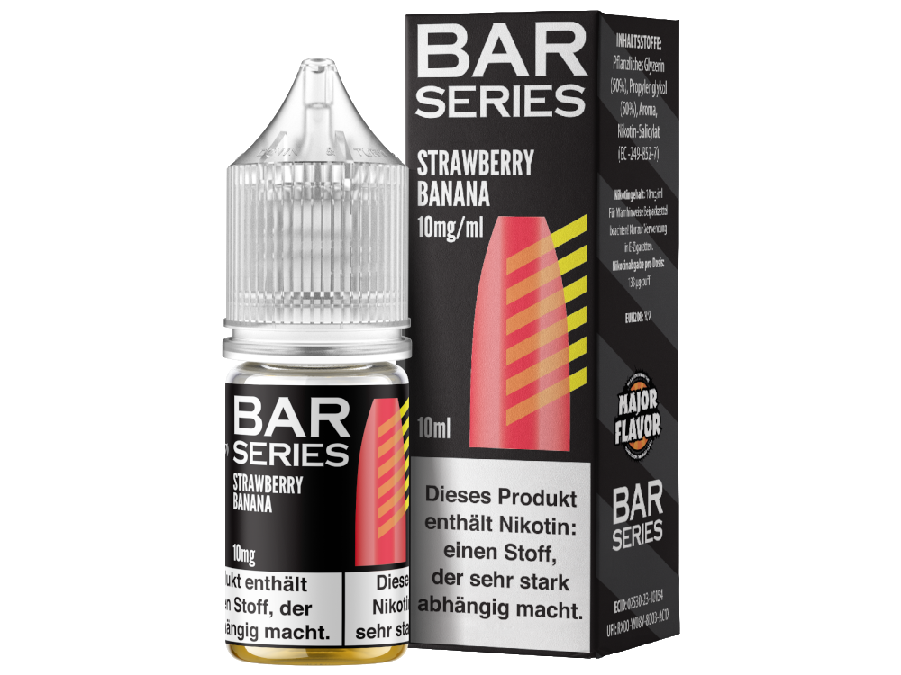 Bar Series - Strawberry Banana - Nikotinsalz Liquid 10 mg/ml