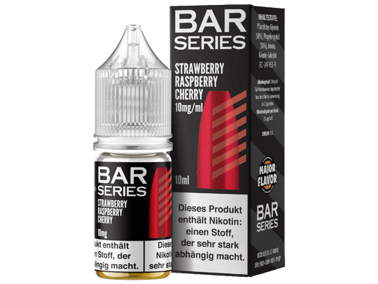 Bar Series - Strawberry Raspberry Cherry - Nikotinsalz Liquid 10 mg/ml 10er Packung