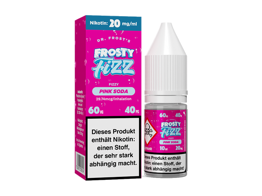 Dr. Frost - Frosty Fizz - Pink Soda - Nikotinsalz Liquid 20 mg/ml 10er Packung