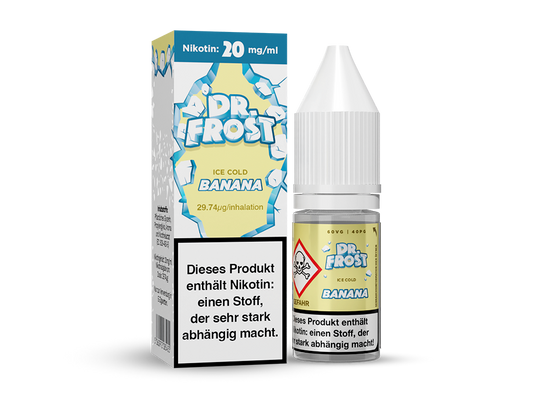 Dr. Frost - Ice Cold - Banana - Nikotinsalz Liquid 20 mg/ml