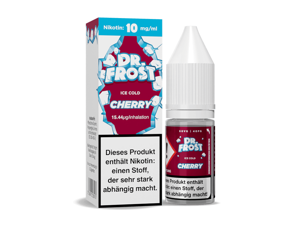 Dr. Frost - Ice Cold - Cherry - Nikotinsalz Liquid 10 mg/ml 10er Packung