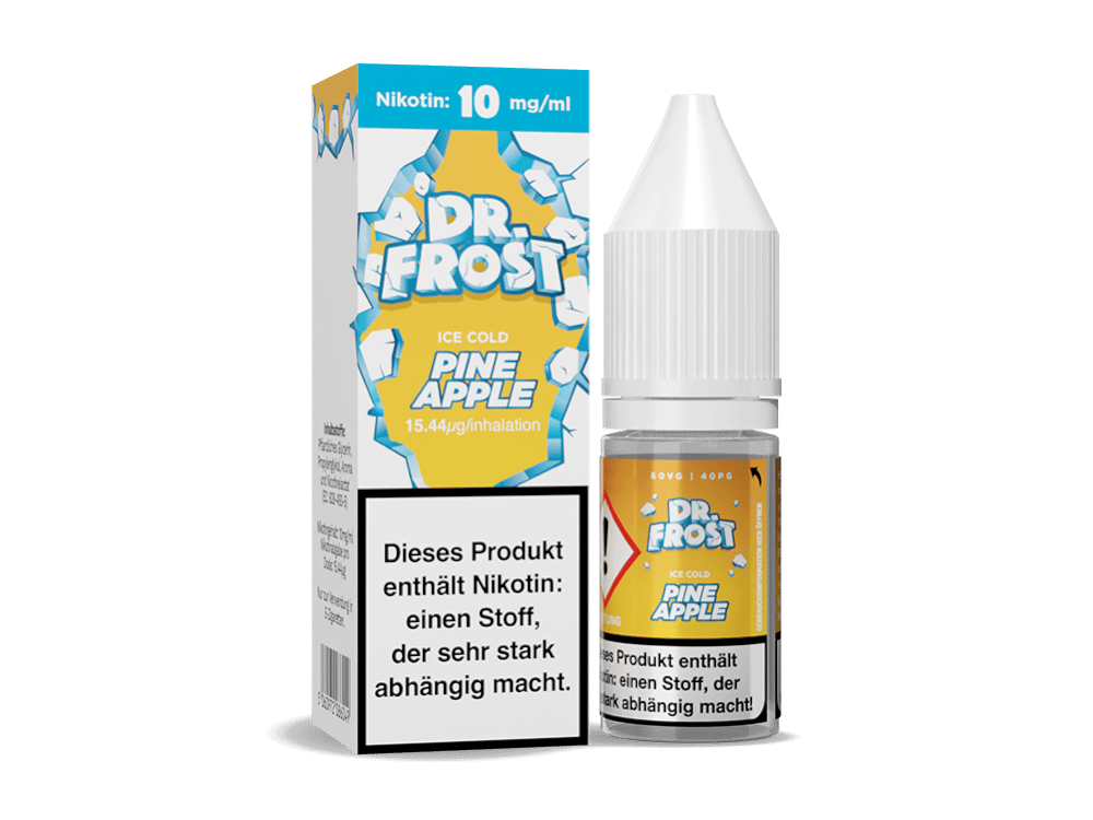 Dr. Frost - Ice Cold - Pineapple - Nikotinsalz Liquid 10 mg/ml 10er Packung