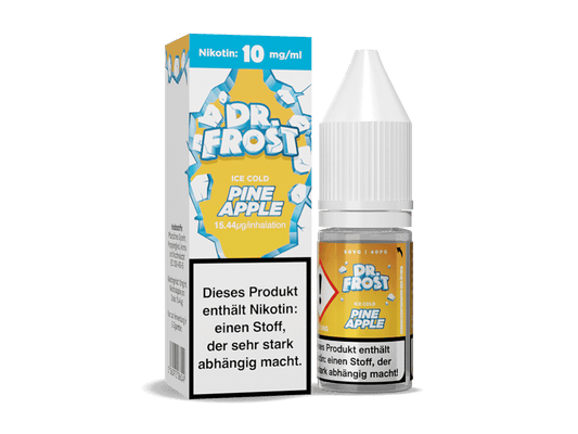 Dr. Frost - Ice Cold - Pineapple - Nikotinsalz Liquid 10 mg/ml 10er Packung