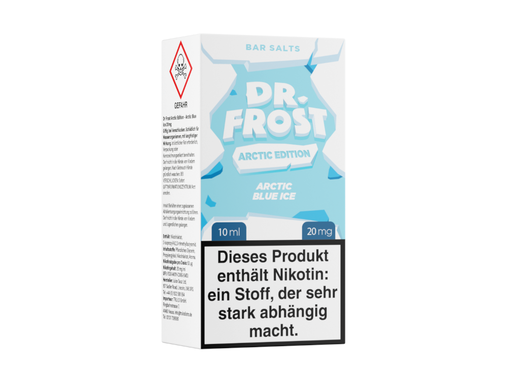 Dr. Frost - Arctic Edition - Arctic Blue Ice - Nikotinsalz Liquid 20 mg/ml