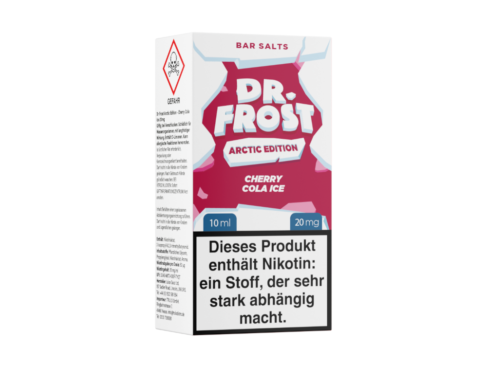 Dr. Frost - Arctic Edition - Cherry Cola Ice - Nikotinsalz Liquid 20 mg/ml