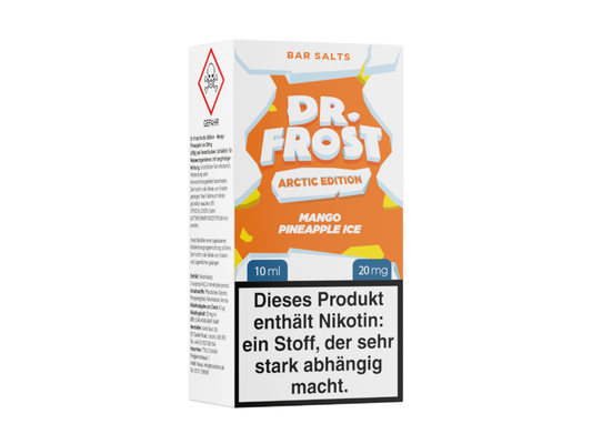Dr. Frost - Arctic Edition - Mango Pineapple Ice - Nikotinsalz Liquid 20 mg/ml 5er Packung