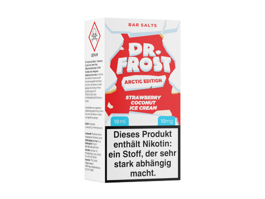 Dr. Frost - Arctic Edition - Strawberry Coconut Ice Cream - Nikotinsalz Liquid 10 mg/ml 5er Packung