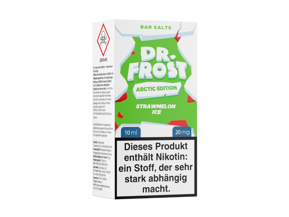 Dr. Frost - Arctic Edition - Strawmelon Ice - Nikotinsalz Liquid 20 mg/ml