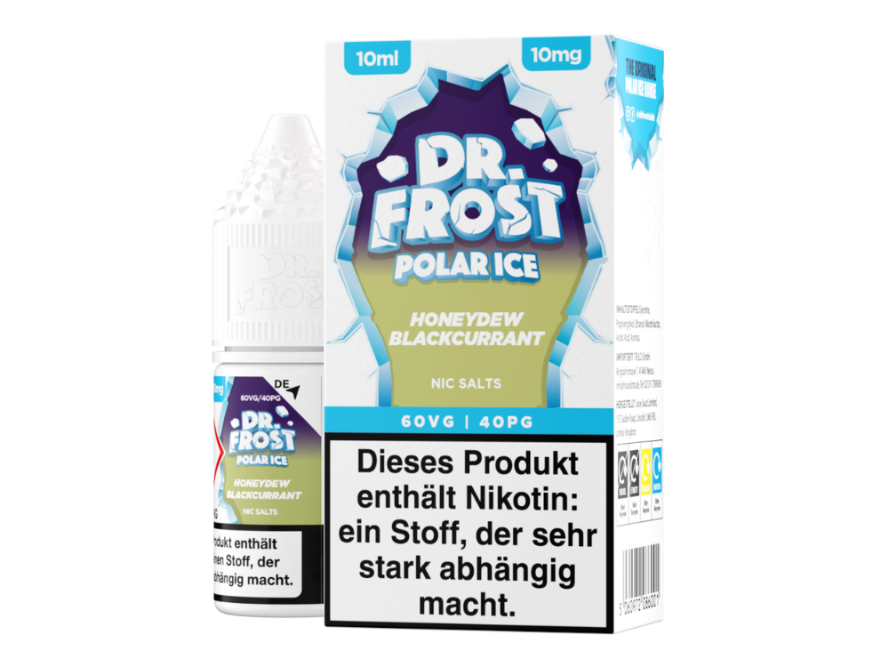 Dr. Frost - Polar Ice - Honeydew Blackcurrant - Nikotinsalz Liquid 10 mg/ml 5er Packung