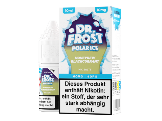 Dr. Frost - Polar Ice - Honeydew Blackcurrant - Nikotinsalz Liquid 10 mg/ml 5er Packung