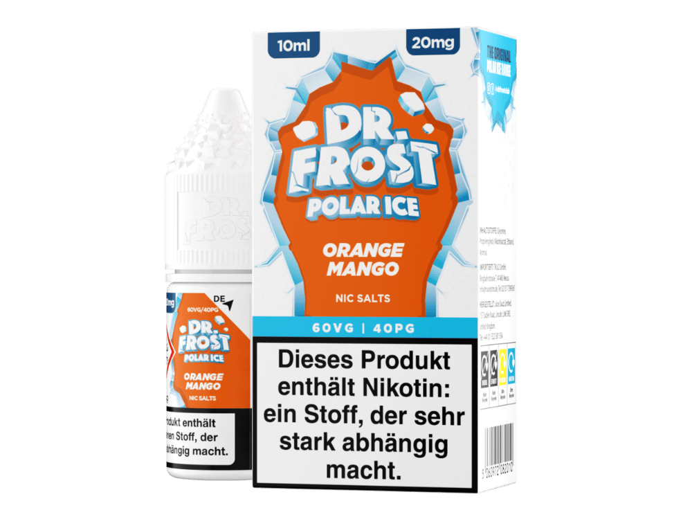 Dr. Frost - Polar Ice - Orange Mango - Nikotinsalz Liquid 20 mg/ml 5er Packung
