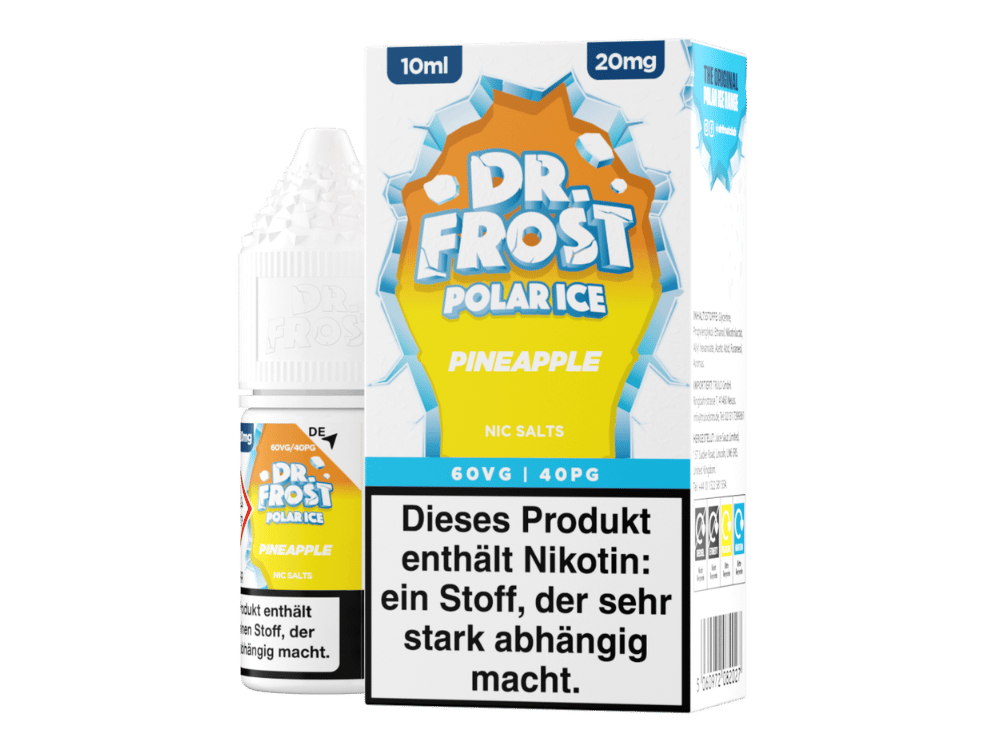 Dr. Frost - Polar Ice - Pineapple - Nikotinsalz Liquid 20 mg/ml 5er Packung