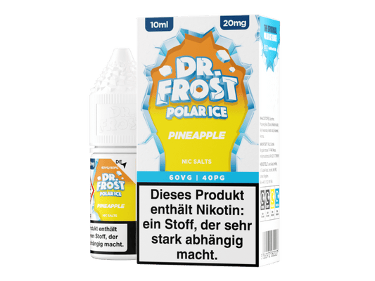 Dr. Frost - Polar Ice - Pineapple - Nikotinsalz Liquid 20 mg/ml 5er Packung