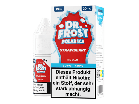 Dr. Frost - Polar Ice - Strawberry - Nikotinsalz Liquid 20 mg/ml 5er Packung