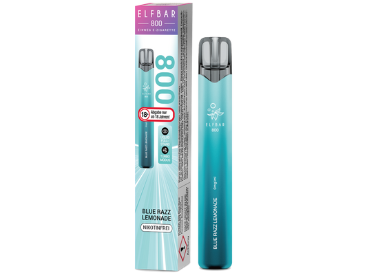 Elfbar 800 Einweg E-Zigarette - Blue Razz Lemonade 0 mg/ml