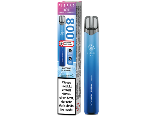 Elfbar 800 Einweg E-Zigarette - Coconut Blueberry 20 mg/ml