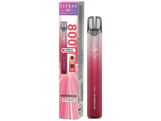 Elfbar 800 Einweg E-Zigarette - Watermelon 0 mg/ml