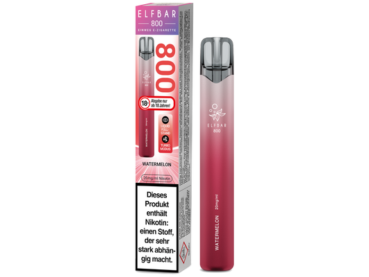 Elfbar 800 Einweg E-Zigarette - Watermelon 20 mg/ml