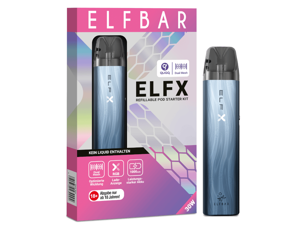 Elfbar - Elfx E-Zigaretten Set blau