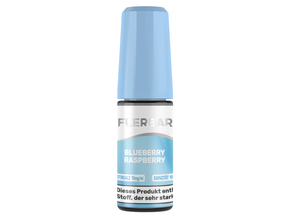 Flerbar Liquid - Blueberry Raspberry - Nikotinsalz Liquid 10 mg/ml 400er Packung