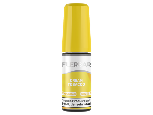 Flerbar Liquid - Cream Tobacco - Nikotinsalz Liquid 20 mg/ml 10er Packung