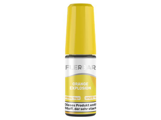 Flerbar Liquid - Orange Explosion - Nikotinsalz Liquid 10 mg/ml 10er Packung