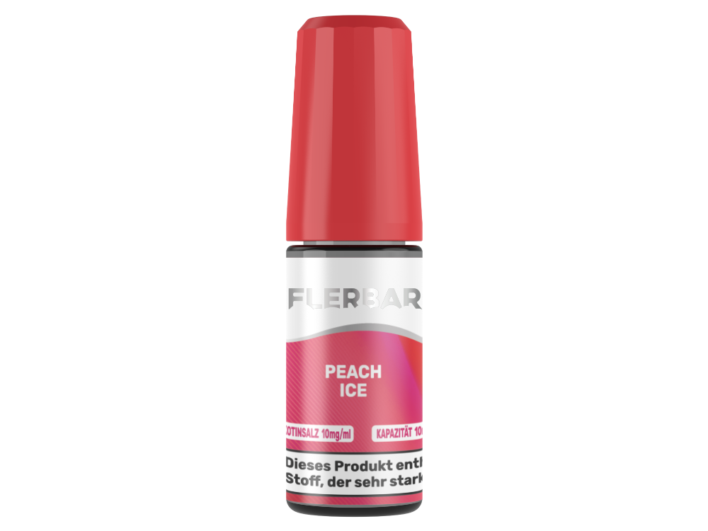 Flerbar Liquid - Peach Ice Nikotinsalz Liquid 10 mg/ml 400er Packung