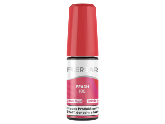 Flerbar Liquid - Peach Ice Nikotinsalz Liquid 10 mg/ml 400er Packung
