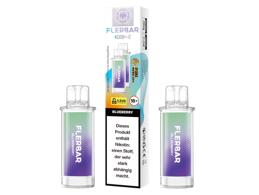 Flerbar - POD Blueberry 20 mg/ml (2 Stück pro Packung) 400er Packung