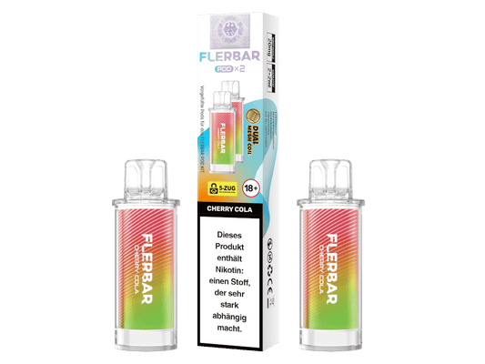 Flerbar - POD Cherry Cola 20 mg/ml (2 Stück pro Packung) 400er Packung