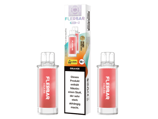 Flerbar - POD Cola Ice 20 mg/ml (2 Stück pro Packung)