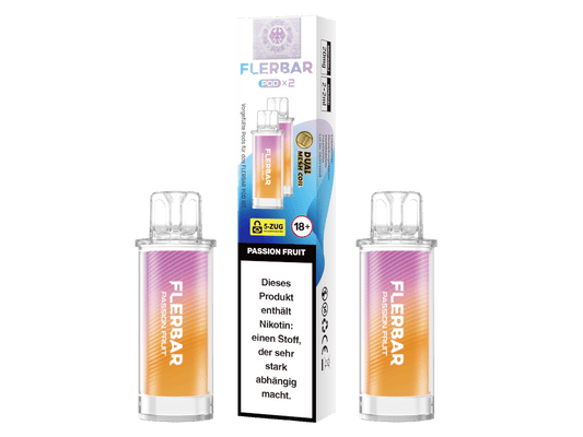 Flerbar - POD Passion Fruit 20 mg/ml (2 Stück pro Packung)