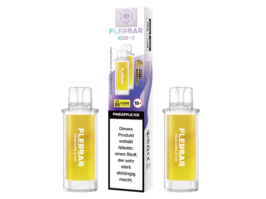 Flerbar - POD Pineapple Ice 20 mg/ml (2 Stück pro Packung) 10er Packung