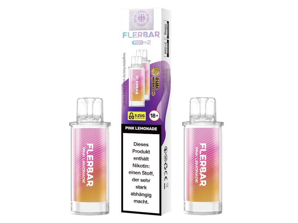 Flerbar - POD Pink Lemonade 20 mg/ml (2 Stück pro Packung) 400er Packung