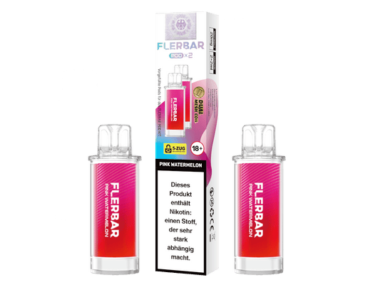 Flerbar - POD Pink Watermelon 20 mg/ml (2 Stück pro Packung) 10er Packung